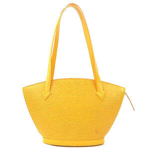 Louis Vuitton Epi Saint Jacques Long Shoulder Bag Leather Tassili Yellow
